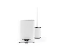 Beldray Bathroom Bin And Toilet Brush Set, 3L
