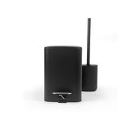Beldray Bathroom Bin And Toilet Brush Set, 3L, Black