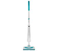Beldray BEL01097 Detergent Steam Mop - Multi Surface Steam Cleaner, Dual Tank Design 350ml Water Tank , 200 ml Detergent, Chemical Free Cleaning, Accessories Included, 1300W, 25 Second Heat Up