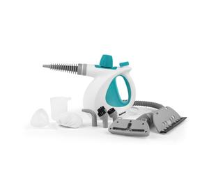 Beldray BEL0701TQN 10-in-1 Handheld Steam Cleaner - Clean, Sanitise & Refresh Surfaces, Tiles, Mirrors & Windows, Chemical Free Cleaning, Includes