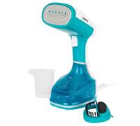 Beldray BEL0815-150F Handheld Garment Steamer - Handi Steam Max Pro Travel Steam Generator, Portable Wrinkle Remover with 2 in 1 Brush, Continuous Steam, 260ml Water Tank, Fast Heat Up, Turquoise