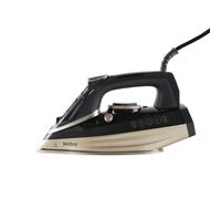 Beldray BEL0820PL Ultra Ceramic 3100W Steam Iron - Dual Soleplate Technology, Variable Temperature Control & Continuous Steam, Easy Grip Handle, 300ml Water Tank, Anti-Calc/Drip Function, Platinum