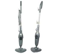 Beldray Clean & Refresh Steam Cleaner - Steam Mop, Chemical-Free Cleaning, Precision-Shaped Head for Corners, Fast Heat Up, 350ml Water Tank, Carpet, Laminate, Wood, Tiles, 1300W, BEL01986VDE