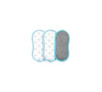 Beldray Cleaning Pads Antibac Scrubbing Sponges Crystal Clean Design 3 Pack