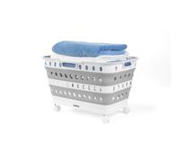 Beldray Collapsible Laundry Basket With Wheels, 43 L