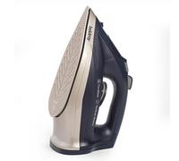 Beldray Cordless Glide Steam Iron - Use Corded Or Cordless, 2600W, Ceramic Soleplate, 320ml Water Tank, Water Spray Function & Self Clean, Vertical 120g/min Steam Shot, Variable Temperature Control