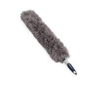 Beldray Deep Clean Fluffy Paddle Duster - Flexible Paddle Duster, Long Microfibre Head for Large Areas, Collects Fine Dust, Flexible for Corners and Hard-to-Reach areas, Removable, Wash and Reuse