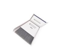 Beldray Deep Clean 2 in 1 Worktop Dustpan Set - Scrape & Sweep, Mini Dustpan & Brush, Multipurpose, Compact, Squeegee for Liquids, Brush for Dirt & Crumbs, Kitchens, Keyboards, Portable Cleaning, Grey