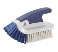 Beldray Deep Scrubbing Rubber Non-Slip Handle, Angled Brush for Tackling Multiple Areas, Durable Bristles, Precision Cleaning, Ideal for Grout and