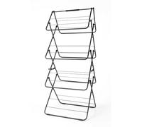 Beldray Dryease Indoor Clothes Airer, 15 m Drying Space | Pull-Up Locking Design, Steel Frame With Powder-Coated Finish, Angled Bars, Padded Carry Handle, Fold-Flat Concertina Storage