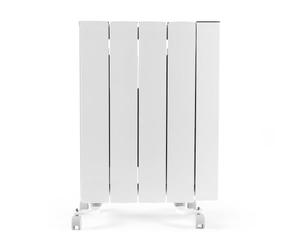 Beldray EH3108W Smart Ceramic Core Radiator, Portable Plug In Electric Heater, Control Wirelessly With Smartphone, LCD Display, 1000 W, 7-Day Timer Function, Free Standing or Wall Mountable, White