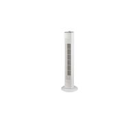 Beldray EH3713 32 Inch Tower Fan - Oscillating Function, 3 Speeds, 2 Hour Timer, Standing Floor Cooler, Portable with Carry Handle, Quiet Cooling, Sturdy Base, Home/Office, White, 45W