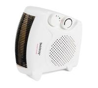 Beldray Electric Flatbed Fan Heater - Upright Heater with 2 Heat Settings and Cool Air Function, Adjustable Thermostat, Overheat Protection, Dual Position, Portable Carry Handle, 2000 W EH0569SSTK