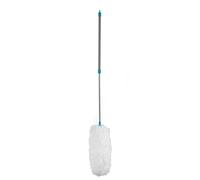 Beldray® LA078490EU7 Telescopic Microfibre Fluffy Duster, Long Reach Extendable Handle up to 110 cm, Ideal for Cleaning Cobwebs & Dust from Coving, Shelves, Ceiling Fans