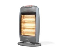 Beldray Halogen Heater 3 Bar Portable 3 Heat Settings Oscillating Function 1200W