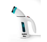 "Beldray Handheld Garment Steamer 600W White/Turquoise Portable Iron"