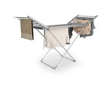 Beldray Heated Clothes Airer Drying Rack Collapsible Heated Bars Aluminium 230W