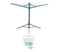 Beldray Hip Level Laundry Airer With 48 Pegs, 20m Drying Space