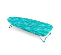 NEW BELDRAY TABLE TOP IRONING BOARD BLUE PEG PATTERN TRAVEL COMPACT FOLDAWAY