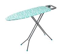 Beldray LA023995POP Folding Ironing Board - Collapsible Ironing Table, 7 Variable Heights, Lightweight and Compact, Suitable for Left & Right-Handed Use, Adjustable Iron Rest, 110 x 33 cm, Poppy Print