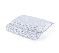 Beldray LA032715UFFEU7 Anti Bac Bath Pillow - Easy to Clean, Secure Suction Cups, Relaxing Cushioned Design, Stylish, Treated with Thiabendazole
