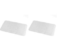 Beldray LA032722UFFEU7 Antibac Foam Bath Mat - Shower Mat with Anti-Slip Suction for Secure Use, Slip-Resistant Design, Easy to Clean, Treated with Zinc Pyrithione, 70 x 40 cm (Pack of 2)