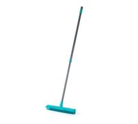 Beldray LA034184UFFEU7 Antibac Pet Plus Rubber Head Broom ? Floor Carpet Cleaning Brush With Squeegee Wiper & Rubber Bristles, Remove Dog and Cat