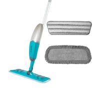 Beldray LA034245KDUFFEU7 Antibac Pet Plus Spray Mop - Wet & Dry Floor Mop, For Cleaning Vinyl/Tile/Wood Hard Floors, 2-in-1 Scrubbing & Drying Machine Washable Pads, 450 ml, Remove Dog/Cat Hair
