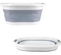 Beldray LA034816 Collapsible Laundry Basket - 37L Clothes Basket, Folds Flat for