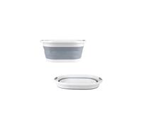 Beldray LA034816 Collapsible Laundry Basket - Foldable Clothes Basket, 37-Litre Washing Tub, Large Collapsible Laundry Bin with Carry Handles, Pop Up