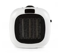 Beldray Mini Plug-in Heater -Small Electric Compact Heater, LED Display, 90° Swivel, 12 Hour Timer, Portable Personal Home Heating, Adjustable Thermostat 15-30°C, 2 Speed & Cool Down Function, 700W