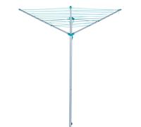 Beldray Outdoor Clothes Airer Folding Rotary Washing Line Laundry Rack Turquoise