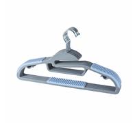 Beldray Pack of 8 Non-slip Hangers - Grey