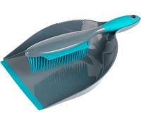Beldray Pet Plus+ Rubber Dustpan and Brush Set - Non-Scratch Broom Bristles, Bui
