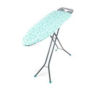 Beldray LA023995POP Folding Ironing Board - Collapsible Ironing Table, 7 Variable Heights, Lightweight and Compact, Suitable for Left & Right-Handed Use, Adjustable Iron Rest, 110 x 33 cm, Poppy Print