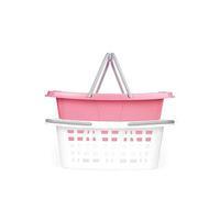 Beldray Set Of 2 Laundry Baskets Pink