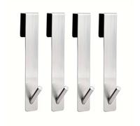 Beldray Stainless Steel Shower Screen Hooks in Silver Beldray Silver
