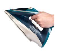 Beldray Steam Iron 2200W Blue Dual Duo Soleplate Glide Garment Laundry Clothes