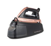 Beldray Steam Station Iron - Steam Generator Iron, Detachable 1.2L Water Tank, Smooth Glide Soleplate, Powerful Steam Burst, Vertical Steam, Adjustable Temperature Dial, 2400W, Rose Gold, BEL01137-150