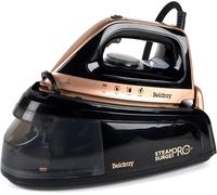 Beldray Steam Station Iron - Steam Generator Iron, Detachable 1.2L Water Tank, Smooth Glide Soleplate, Powerful Steam Burst, Vertical Steam, Adjustable Temperature Dial, 2400W, Rose Gold, BEL01137-150