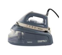 Beldray Steam Iron Surge Pro XL 1.2L Water Tank Ceramic Soleplate Titanium