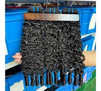 Bele Burmese Curly Hair Bundles 20 22 24 inch 12A Virgin Human Hair 3 Bundles 100% Unprocessed 3C4A Water Curly Weave Bundles Human Hair with Spiral Curls for Women Natural Color
