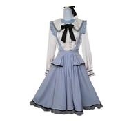 BELEB Anime Akiyama Mizuki Cosplay Costume Outfit Project Sekai Colorful Stage Miku Dress Maid Attire Uniform (Akiyama Mizuki,L)