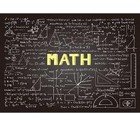 BELECO 1.5x1m Fabric Math Chalkboard Backdrop Mathematics Formulas Equations Hand Drawn Classroom Blackboard Science Math Theme Party Decor Studio Props