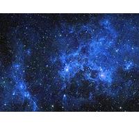BELECO 3x2m Fabric Galaxy Stars Backdrop Starry Night Sky Outer Space Galaxy Backdrop Universe Nebula Photography Background Kids Space Party Birthday Baby Shower Decorations Banner Photo Booth