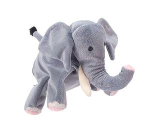 Beleduc Arts & Crafts 40128 Dummy Elefant plushie, Multicoloured, 29 x 7 x 21.5 cm