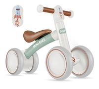 BELEEV Toddler Balance Bike for 1-2 Year Old, 4 Silence Wheels & No Pedal
