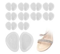 BELEFU - 10 Pairs Gel Metatarsal Pads for Women Reusable Clear Underfoot Pads Non Slip Comfortable for High Heels Pain Relief All Day Long