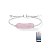 BELELA Daily Bible Verse NFC Bracelet for Women, Tap to Explore Scripture on Phone with Audio & Reflection, Christian Faith Jewelry Gift for Wife, Girlfriend, Mom, Sister or Friend, Customizable