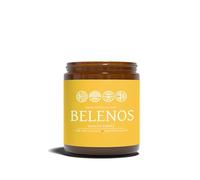 BELENOS Mango/Papaya Scented Candle, 100% Plant Wax (Large) - Uplifting Gift for Women, Over 40 Hours of Burn, 450g